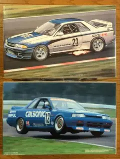 フジミ 1/24 スカイラインGT-R ＆ カルソニックスカイライン GTS-Rのサムネイル
