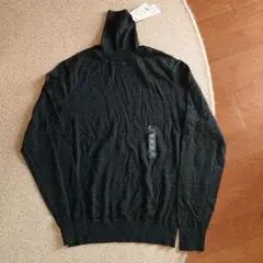 UNIQLO エクストラファインメリノウール タートルネックセーター XSメンズ