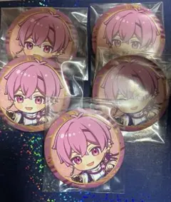 いれいす ないこ 缶バッジ お正月デフォ 5個セット