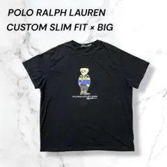 【POLO RALPH LAUREN】TシャツポロベアEU流通モデル古着ブラック