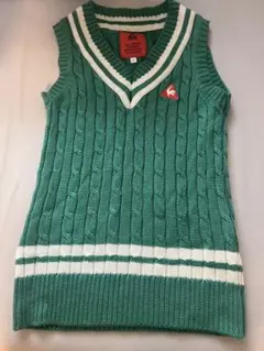 lecoqsportif レディース ゴルフベスト M グリーン