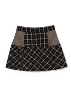 Coco check pleats skirt Mサイズ アンドマリー - メルカリ