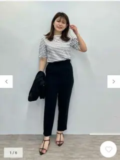 any sis＊バルーン袖ボーダーカットソーのサムネイル
