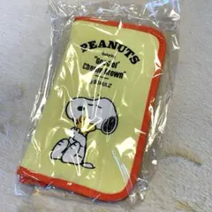 新品 スヌーピー システム手帳 バインダー ポーチ PEANUTS マルチケース
