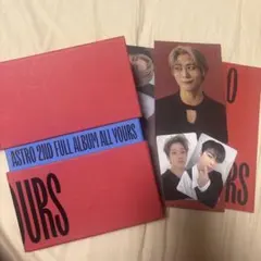 希少！【非売品】ASTRO アルバム　直筆サイン入り　allyours ASTRO All Yours 直筆サイン入りアルバム ウヌ - メルカリ