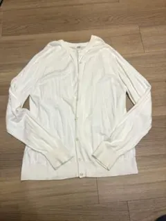 UVカットクルーネックカーディガン（長袖）