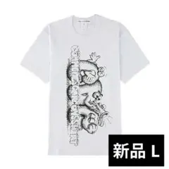 コムデギャルソンシャツ/Kaws グラフィック Tシャツ Lサイズ CDGのサムネイル