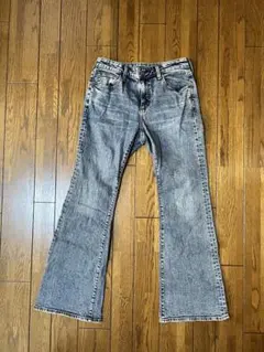 GU フレアジーンズ Mサイズ