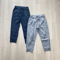 ユニクロ　エアリズム　アクティブ　ジョガーパンツ　2枚　120