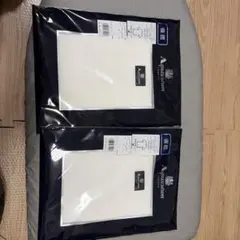 本日限定値下訳あり未使用タグAquascutum最高級綿強撚Tシャツ M2枚組のサムネイル