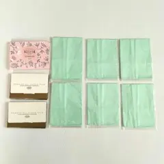 TORAY トレシーメガネ拭きクリーニングクロス 6枚　あぶらとり紙3点