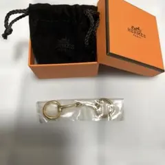新品未使用エルメス ミニモール ツイリーリング シルバー スカーフ留め
