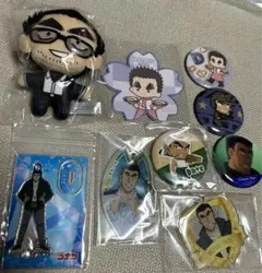 名探偵コナン 伊達航グッズ まとめ売り 缶バッジ アクスタ ミニぬい