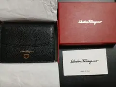 Salvatore Ferragamo 二つ折り財布 ブラックのサムネイル