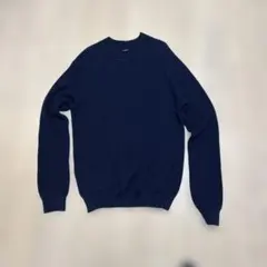 BARNEYS NEW YORK ネイビー ニットセーターのサムネイル