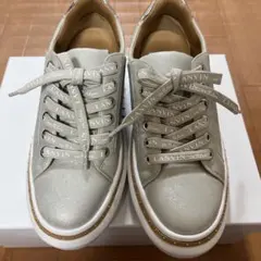 LANVIN en Bleu スニーカー シルバー　23cmのサムネイル