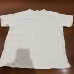 ホワイト Tシャツ Mサイズ ポケット付