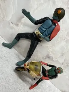 アルティメットソリッド　仮面ライダー　旧1号　ミニフィギュア　仮面ライダー新２号