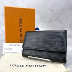 LOUIS VUITTON キーケース ミュルティクレ 6連 ブラック