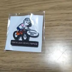 東京2025デフリンピック ピンバッジ マウンテンバイク