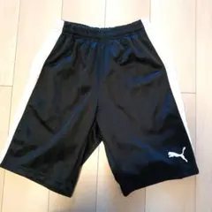 Puma ショートパンツ 黒/白M C77番