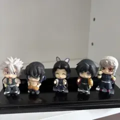 鬼滅の刃 ミニフィギュア 5体セット　ならぶんです