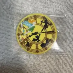 ディズニー　刺繍缶バッジ2 ピーターパン　ティンカーベル　Disney