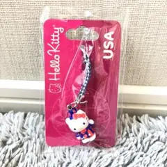 Hello Kitty ハローキティ　USA ストラップ