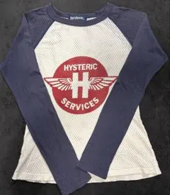 HYSTERIC GLAMOUR メッシュ 長袖カットソー