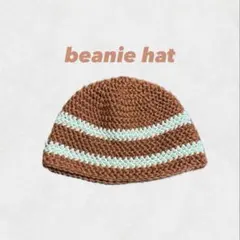 ビーニーハット　ハンドメイド