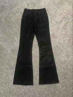 AllCapo coating flare denimコーティングフレアデニム - メルカリ