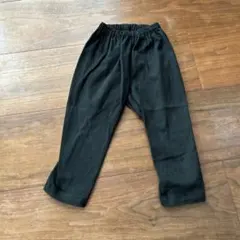 祭り、子供用股引き（黒パンツ ゴムウエスト）