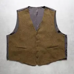 ウール Tweed ハリスツイード ベスト メンズ HARRIS TWEED ハリス
