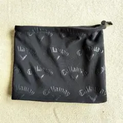 ☆ Callaway ネックウォーマー ゴルフ ブラック リバーシブル 総ロゴのサムネイル