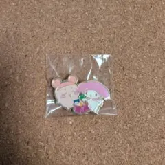 ちいかわ 古本屋(カニちゃん)　マイメロディ　ピンズコレクション