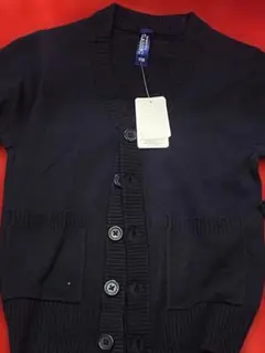 スクール　カーディガン　110cm紺