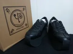 新品ヨースケYOSUKE 26cmメンズ厚底スニーカープラットフォーム黒地雷系