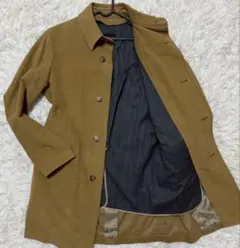 【極美品】TOMORROWLAND ステンカラーコート　コットン　カシミヤ混