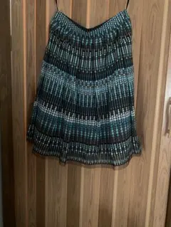 レディース♡ドット柄♡フレアー♡シフォンスカート♡M