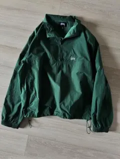 25AW STUSSY WARM UP PULLOVER GREEN Lのサムネイル