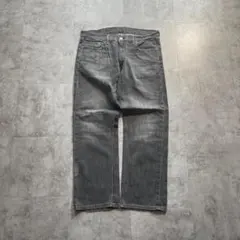 断*員様 【W36 L30】japan levi's 先染ブラック リーバイス