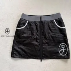 CASTELBAJAC リバーシブル ショートスカート ハーフパンツ ゴルフ 黒のサムネイル