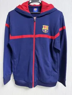 FC BARCELONA フード付きジャケットとパンツセット 160 - メルカリ