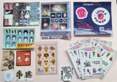 【まとめ売り】企業・キャラクターシール ステッカーのサムネイル
