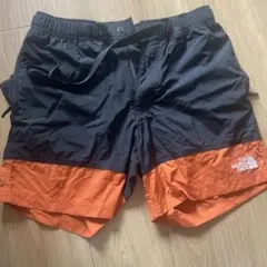 THE NORTH FACE/NuptseShort/S黒オレンジ