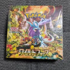新品未開封品 ポケモンカード ワイルドフォース1boxシュリンク付き