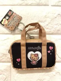 【店頭完売色】ハローキティ スクバ風ミニバッグキーホルダー ギャル 日焼けキティ