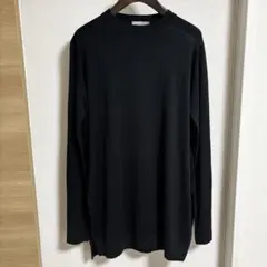 【美品】ジョンスメドレー サイドスリットメリノウールクルーネックニット S