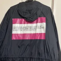 カルバンクライン　ラフシモンズ期　ナイロンロングコート　サイズS