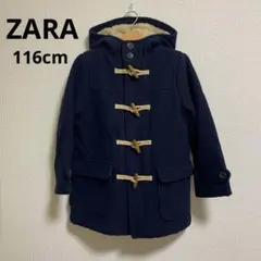 ZARA BOYS ダッフルコート 5/6 116cm ネイビー